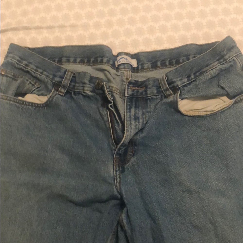 Blue mountain jeans